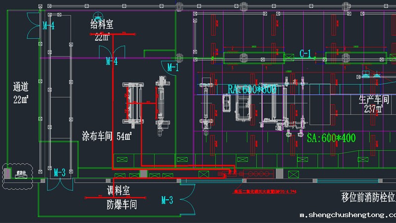 涂布机气体自动灭火系统
